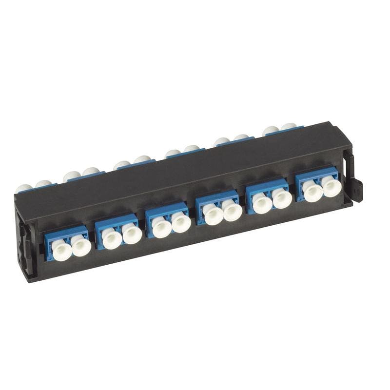 LEGRAND - Bloques fibra óptica monomodo (9/125 -m) dúplex LC para 12 fibras