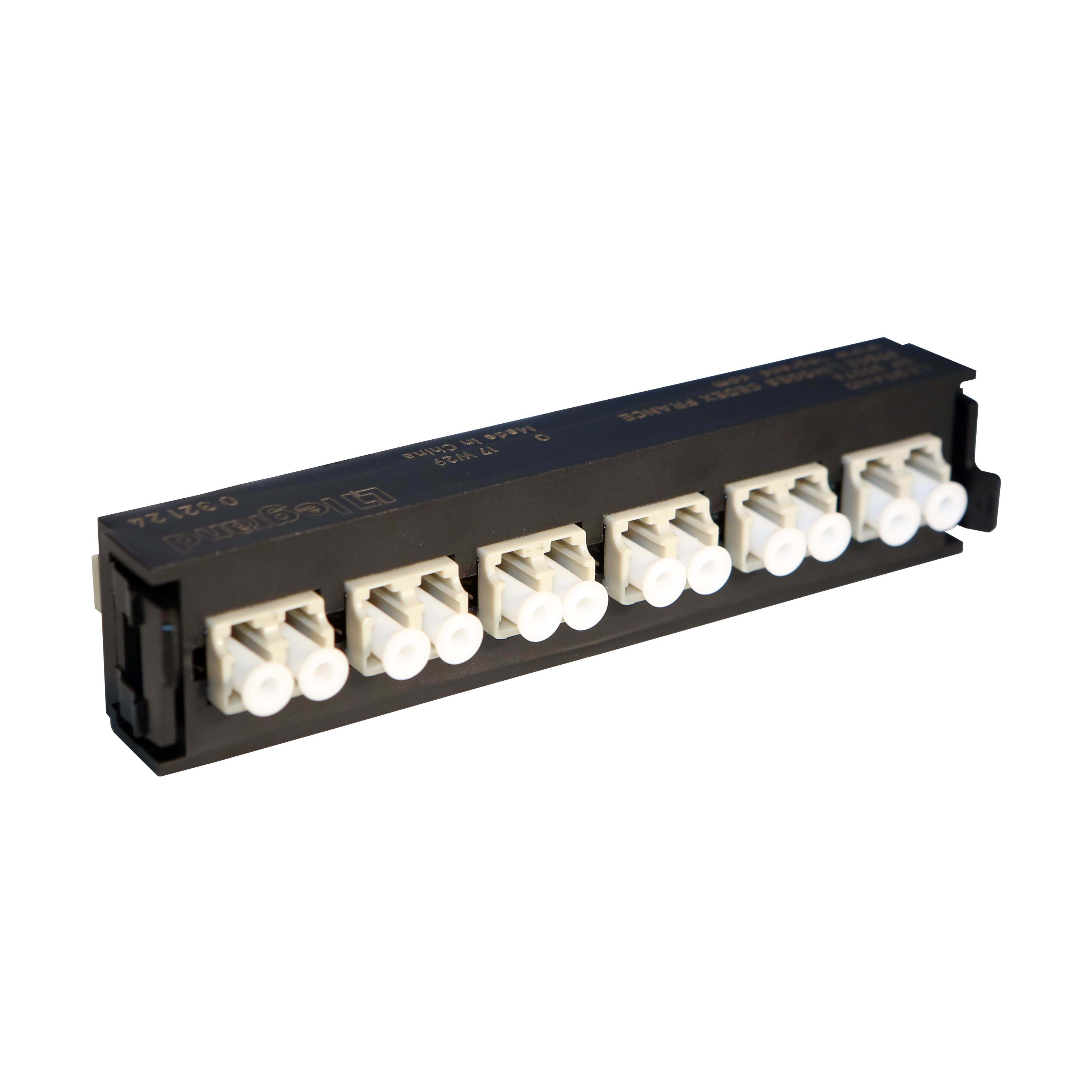 LEGRAND - Bloques fibra óptica multimodo (62,5-50/125 -m) dúplex LC para 12 fibras