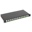 LEGRAND - Bandeja óptica equipada 19" deslizante 12 SC APC monomodo dúplex para 24 fibras