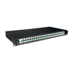 LEGRAND - Bandeja óptica equipada 19" deslizante 24 LC APC monomodo dúplex para 48 fibras