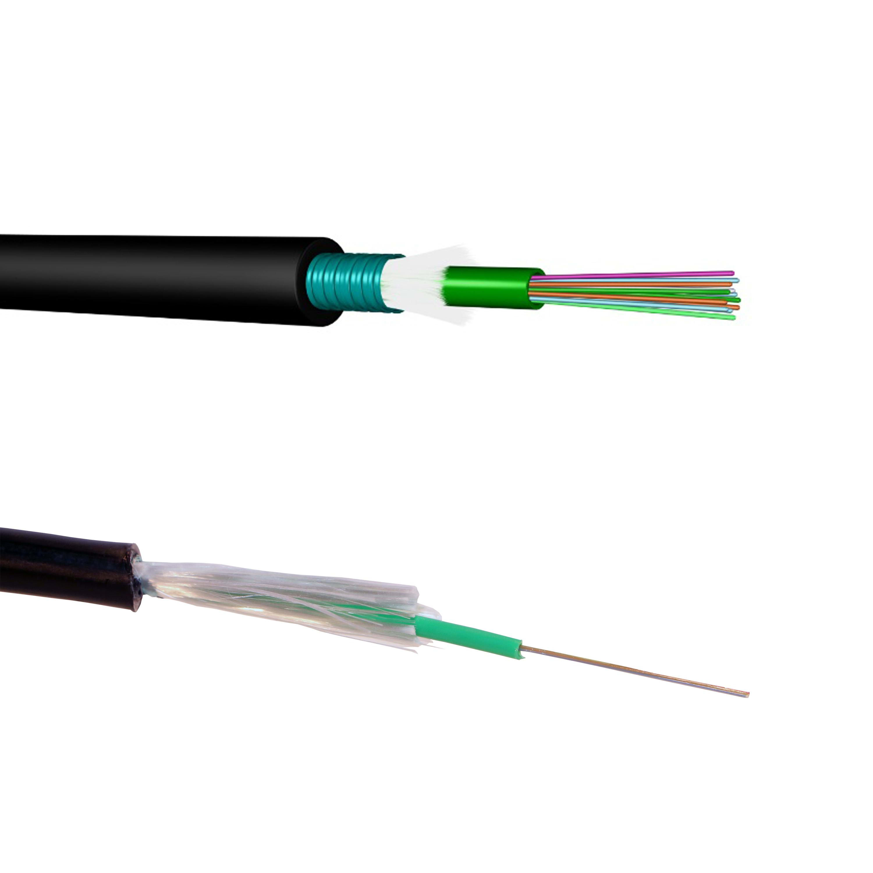 LEGRAND - Cable fibra óptica multimodo OM4 Exterior Armado LSZH 8 fibras, holgada
