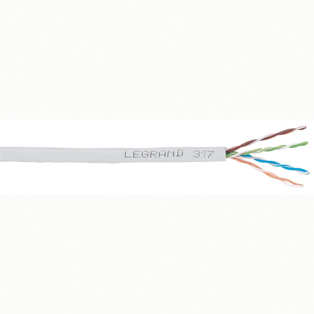 LEGRAND - Cable 4 pares Cat. 5e F/UTP cubierta LSZH 500m. Suministro en bobina. Peso 21kg