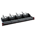 LEGRAND - Panel de conexión recto equipado con 24 conectores RJ45 LCS³ Cat. 5e UTP - 1U