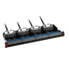 LEGRAND - Panel de conexión recto equipado con 24 conectores RJ45 LCS³ Cat. 6 UTP, 1U