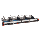 LEGRAND - Panel de conexión recto equipado con 24 conectores RJ45 LCS³ Cat. 6 FTP - 1U
