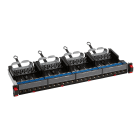 LEGRAND - Panel de conexión recto equipado con 24 conectores RJ45 LCS³ Cat. 6 STP - 1U