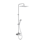 ROCA - Columna para baño-ducha monomando L20 con altura regulable de 1253 a 1653mm con brazo de ducha orientable