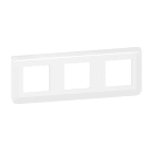 LEGRAND - Placa Mosaic - 3x2 módulos - Horizontal - Blanco