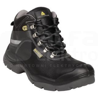 DELTA PLUS - Botas de piel crupón grabada con S3 SRC ESD talla 48 negro