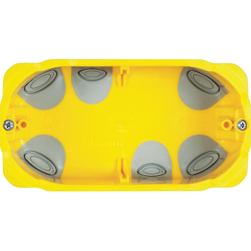 BTICINO - Caja de empotrar para tabique hueco. 4 módulos