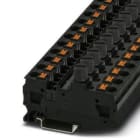 PHOENIX CONTACT - Borne de carril para fusible PT 6-DREHSI (5x20) negro