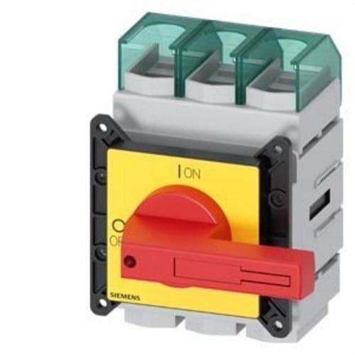 SIEMENS - Interruptor seccionador SENTRON 3LD5 UL parada de emergencia 3P 150A SCCR 50kA 480V AC 100 hp