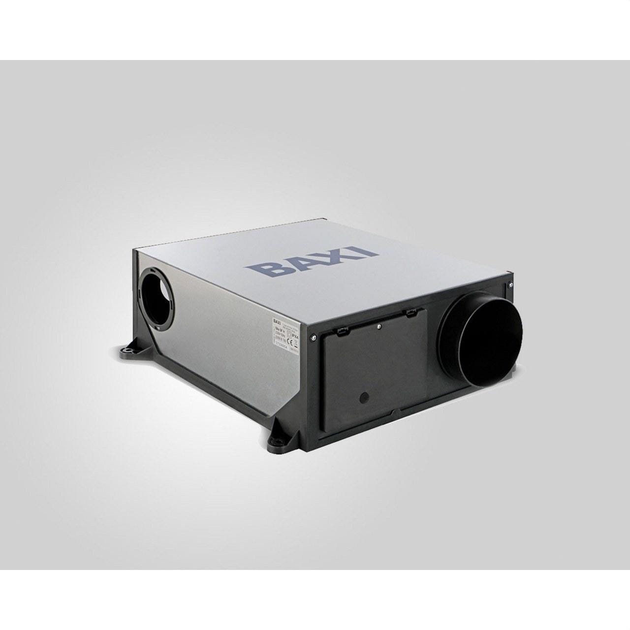 BAXI - Ventilador mecánico SILA SF H de simple flujo 343m³/h clase energética E