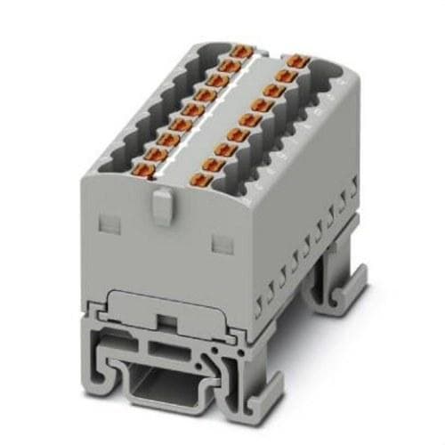 PHOENIX CONTACT - Bloque para distribución PTFIX 18X1,5-NS15A GY