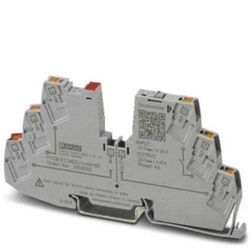 PHOENIX CONTACT - INT.PROT.PTCB E1 24DC/1-8A NO EQ.ELTRON.UN CAN.PROTEGER CONSUMIDORES 24 V DC CAS