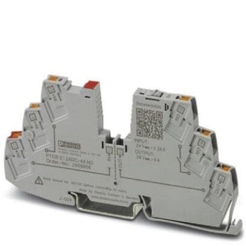 PHOENIX CONTACT - INT.PROT.EQ.ELTRON.UN CAN.PTCB E1 24DC/4A NO PROTEGER CONSUMIDORES 24 V DC CASO