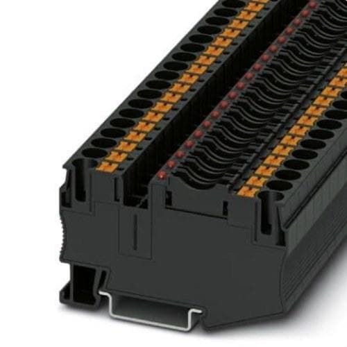 PHOENIX CONTACT - Borne de carril PT 6-FSI/C-LED 24 para fusible plano
