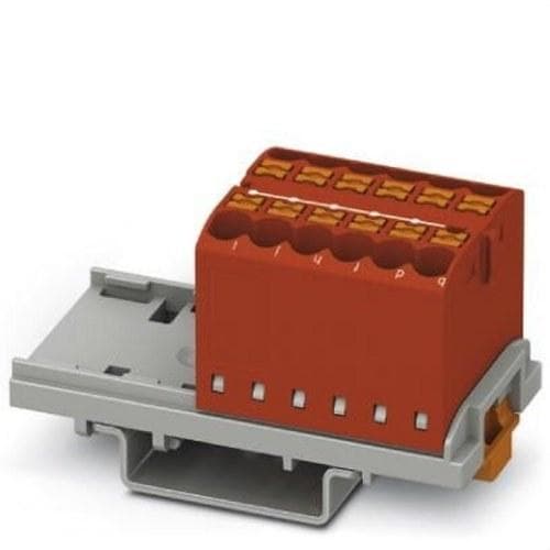 PHOENIX CONTACT - Bloque para distribución PTFIX 12X2,5-NS35 RD