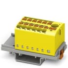 PHOENIX CONTACT - Bloque para distribución PTFIX 6/12X2,5-NS35 YE