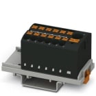 PHOENIX CONTACT - Bloque para distribución PTFIX 6/12X2,5-NS35 BK
