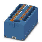PHOENIX CONTACT - BLQ.DISTR.PTFIX 6/18X2,5 BU,BNE.BA.ALIM.CX.PUSH-IN,19 CX.SECCIÓN: 0,14-4mm²,AWG: