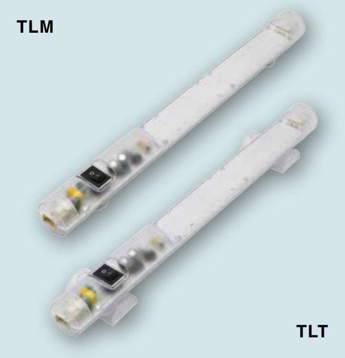 GAESTOPAS - Lámpara LED fijación magnética plástico transparente máximo 5W IP20/II doble aislamiento 12VDC IP20/ III muy baja tensión