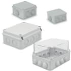 GAESTOPAS - Caja estanca con conos 100x100x50mm gris