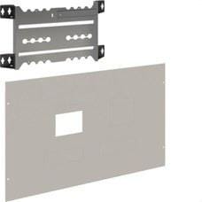 HAGER - Kit equipamiento vertical 2 interruptores automáticos h3+ P250 con bloque diferencial sistema quadro 600x400mm