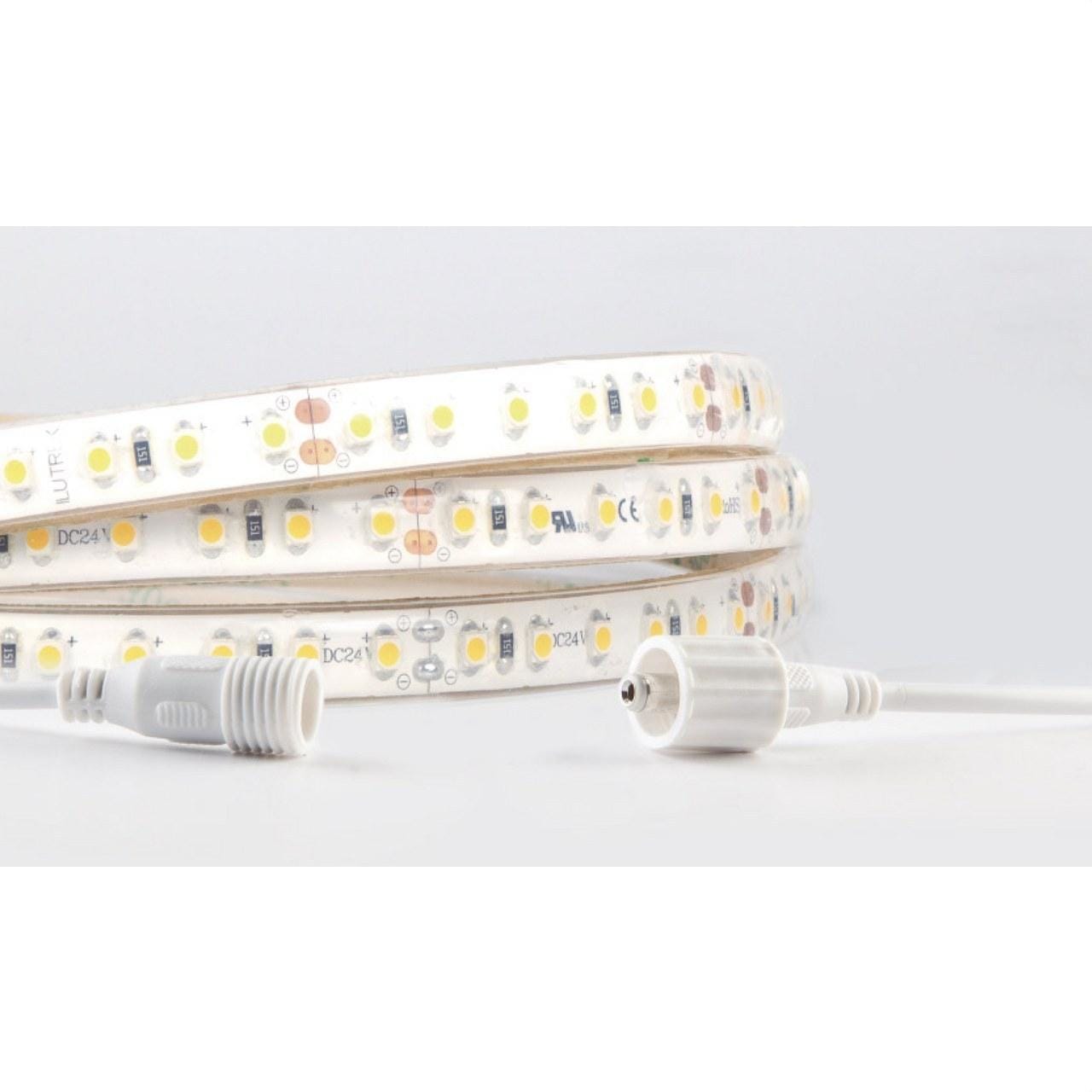 ILUTREK - Tira LED BOSA 9,6W/m IP68 3000K 24V (1 m)