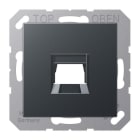 JUNG - PLACA MODULAR JACK 1 TOMA A ANTRACITA