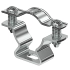 OBO BETTERMANN - Abrazadera con agujero alargado ASL 733 25mm aluminio