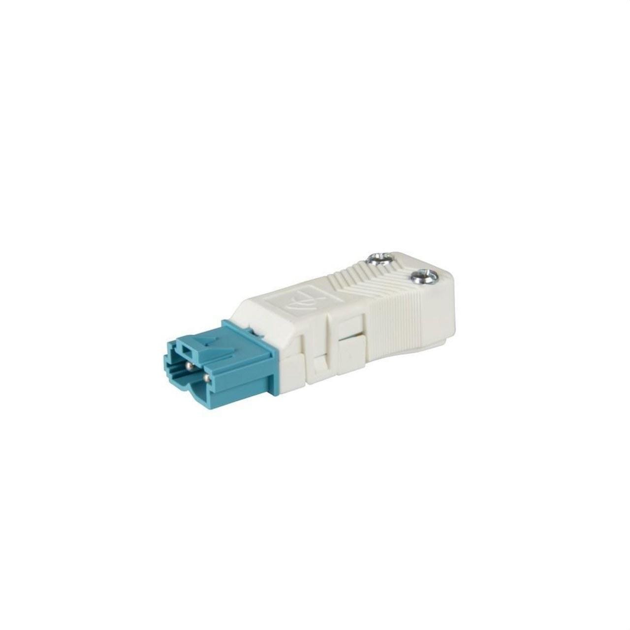 MMCONECTA - Conector M aéreo 2P blanco