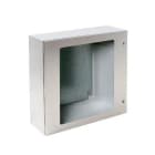 IDE - ARMARIO MURAL INOX ARGENTA 500X400X200 304L IP66 PUERTA TRANSPARENTE