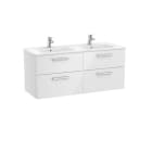 ROCA - Conjunto Victoria base+lavabo 1200 blanco 2 cajones