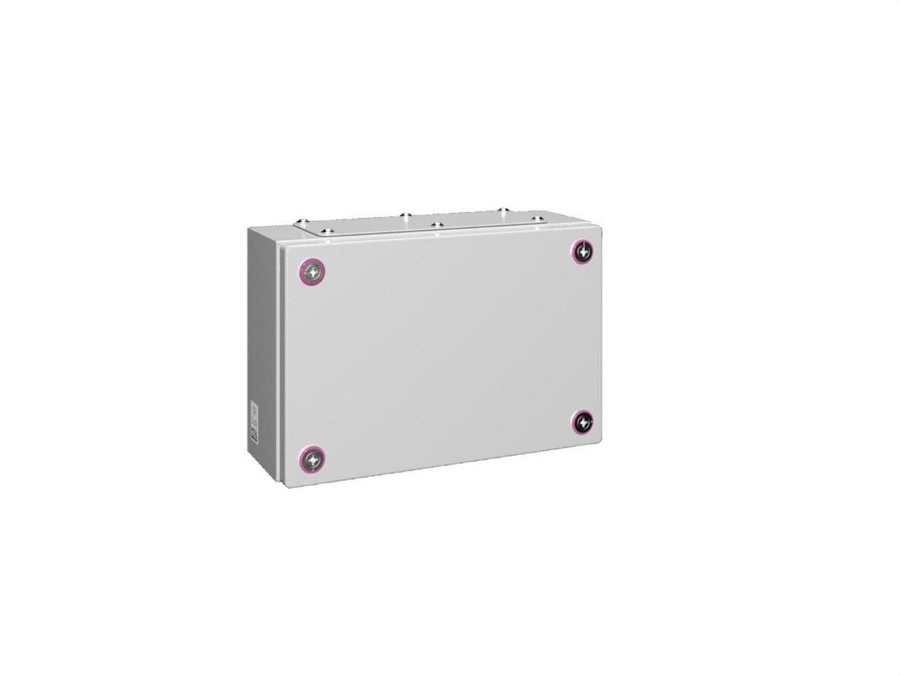 RITTAL - Caja de borne KX 300x200x120mm chapa de acero con placa entrada cables