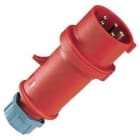 MENNEKES - Clavija 952 3P+T 16A IP44 400V rojo
