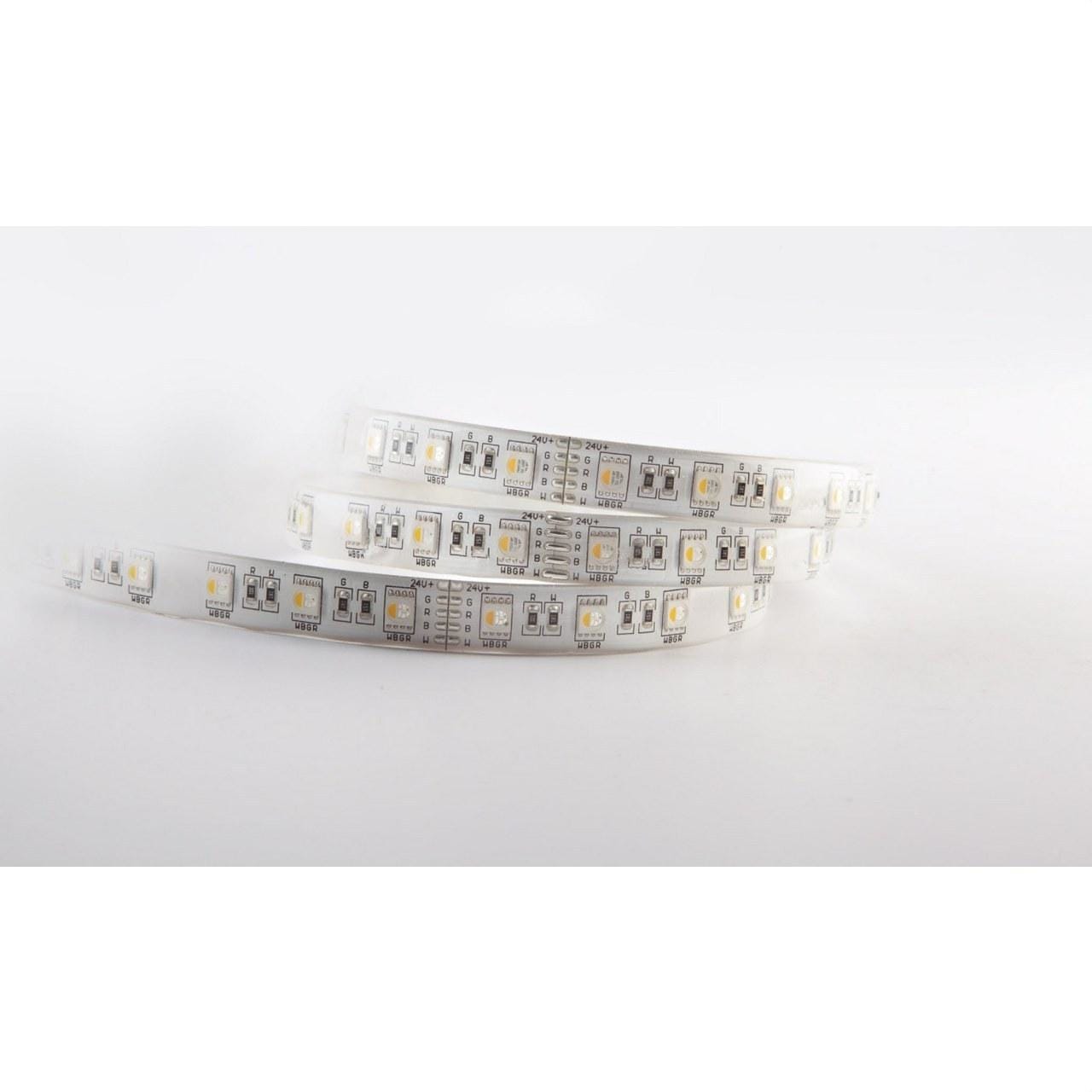 ILUTREK - Tira LED MALPENSA-18W/m IP65 RGB + 4000K 24V (1 m)