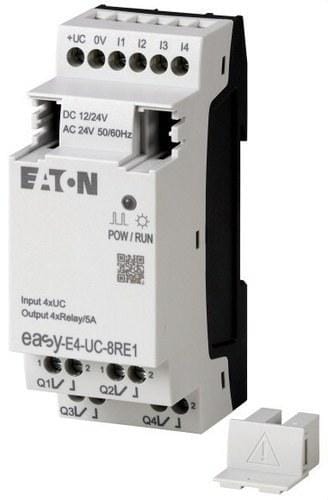 EATON - Controlador Nano easy E4 ampliación E/S 12/24V DC 24 V AC 4 ED 4 SD relé conexión a tornillo
