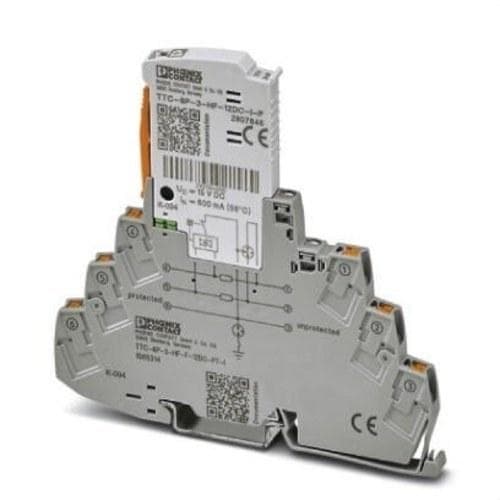 PHOENIX CONTACT - Dispositivo de protección contra sobretensiones TTC-6P-3-HF-F-12DC-PT-I
