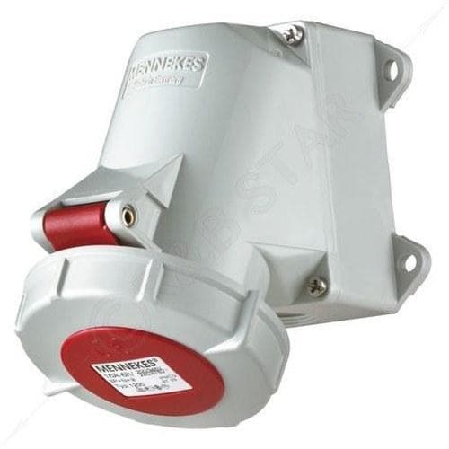 MENNEKES - Base mural 132A 3P+T 63A 380V rojo