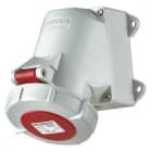 MENNEKES - Base mural 136A 3P+N+T 63A 380V rojo