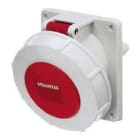 MENNEKES - Base empotrar 205A 3P+T 63A 380V rojo