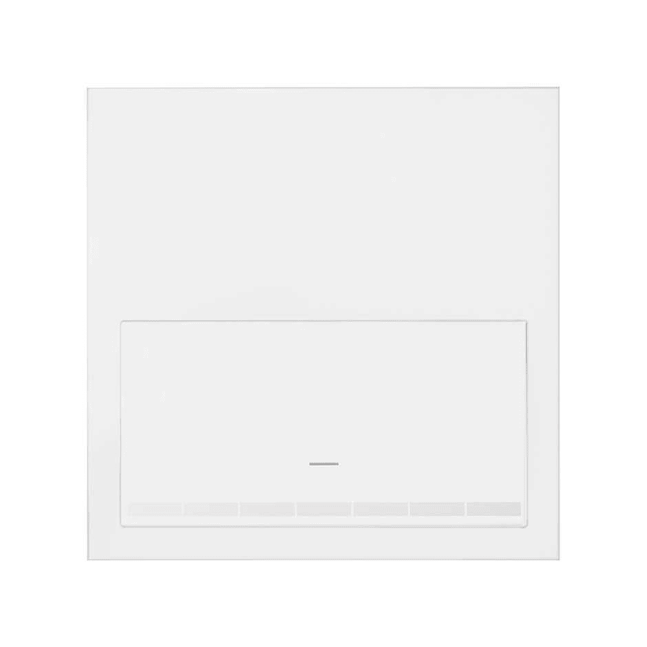 SIMON - Kit frontal SIMON 100 con 1 elemento interruptor regulable blanco mate