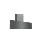 BALAY - Campana decorativa pared Serie Cristal 3BC497GG 90cm diseño vertical cristal gris antracita clase energética A