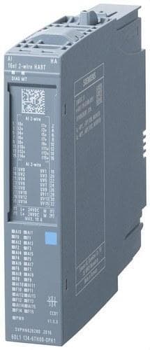 SIEMENS - Módulo entrada analógica HART, SIMATIC ET 200SP HA, AI 16xI 2-hilos HART HA para bloques de bornes H1, M1