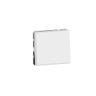 LEGRAND - Interruptor Mosaic EasyLed - 2 módulos, 1 vía o polo - 10AX - 250 V~ - Blanco
