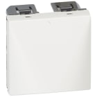 LEGRAND - Salida de cables Mosaic - con retenedor - 2 módulos - Blanco