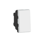 LEGRAND - Pulsador Mosaic EasyLed - 1 módulo - 6A - Blanco