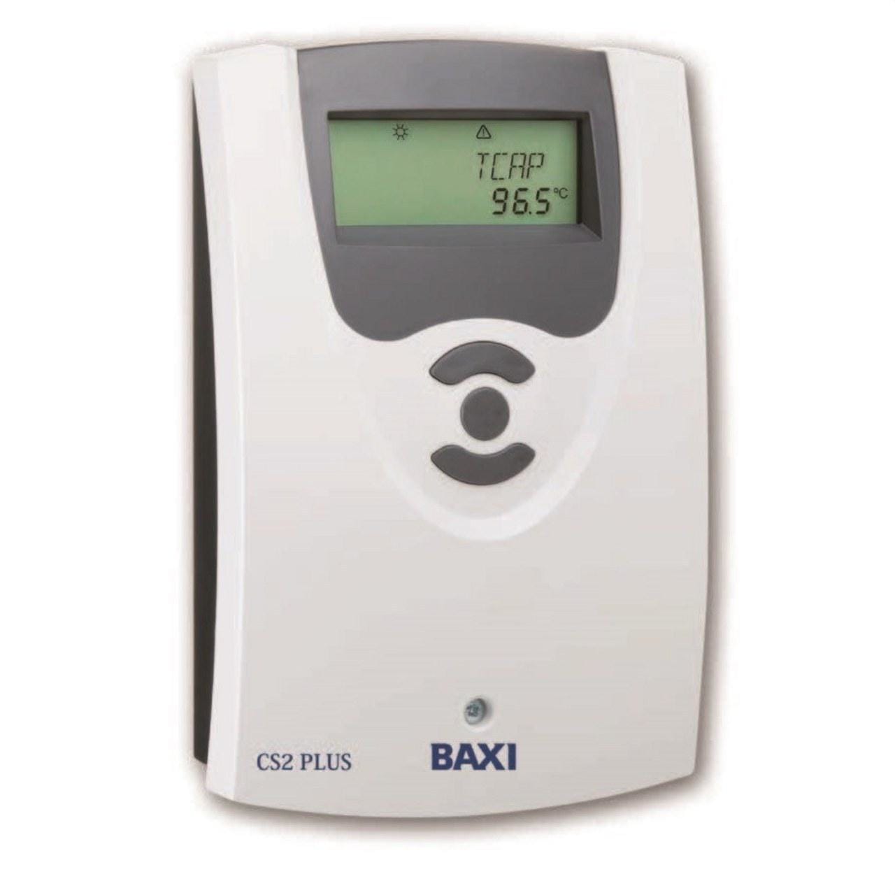 BAXI - Centralita de regulación solar CS2 Plus con 2 relés y 3 sondas
