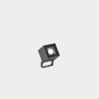 LEDS-C4 - Proyector IP65 CUBE Pro 1 led 4,5W 3000K gris urbano 399lm